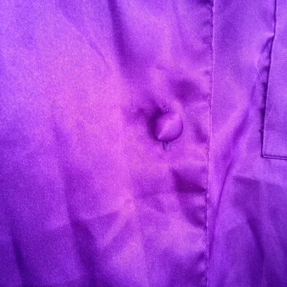 Sentiments - Purple Pyjama Button Up Dress - Picture 6 of 6
